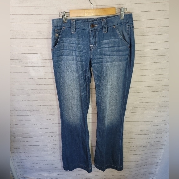 MISS ME MID RISE WIDE LEG JEANS, SZ 26 - Picture 1 of 11